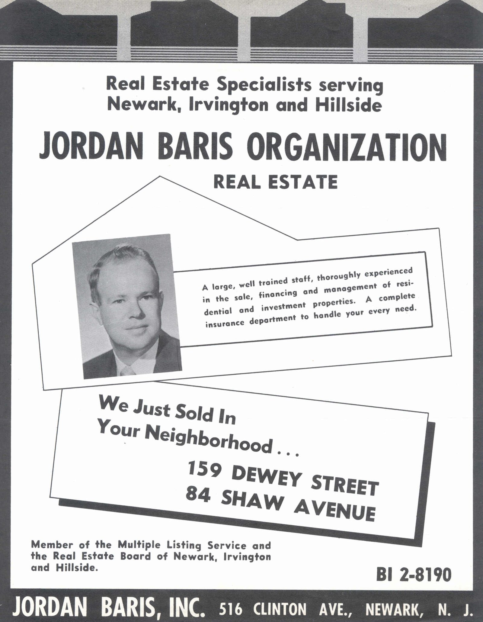 1953 residential sold flyer