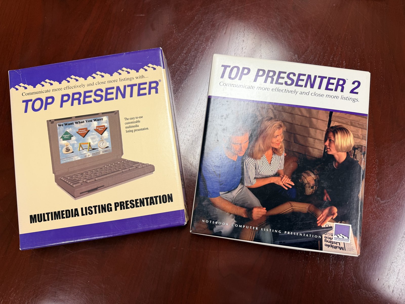 Top Presenter and Top Presenter 2 — the multimedia listing presentation software created by Ken and Jordan Baris